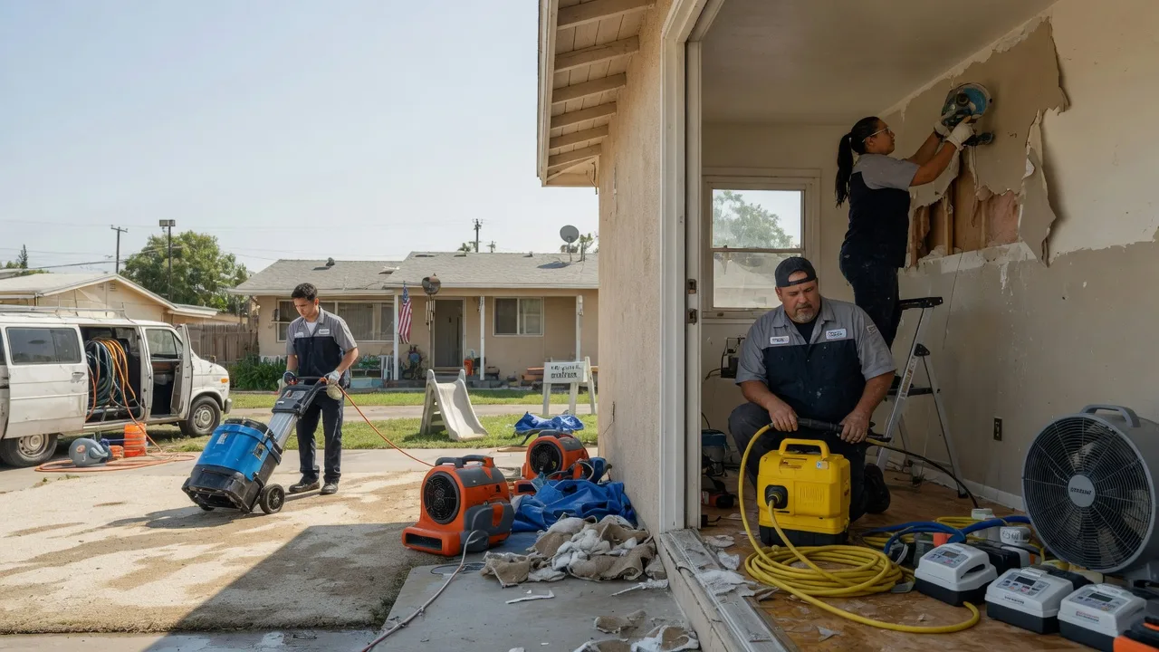 Water Damage Restoration in Ina, IL near me